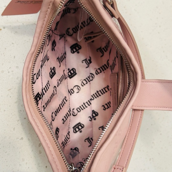 🆕✨ Juicy Couture Starry Night Hobo Handbag Blush NWT 💎 - Picture 11 of 11